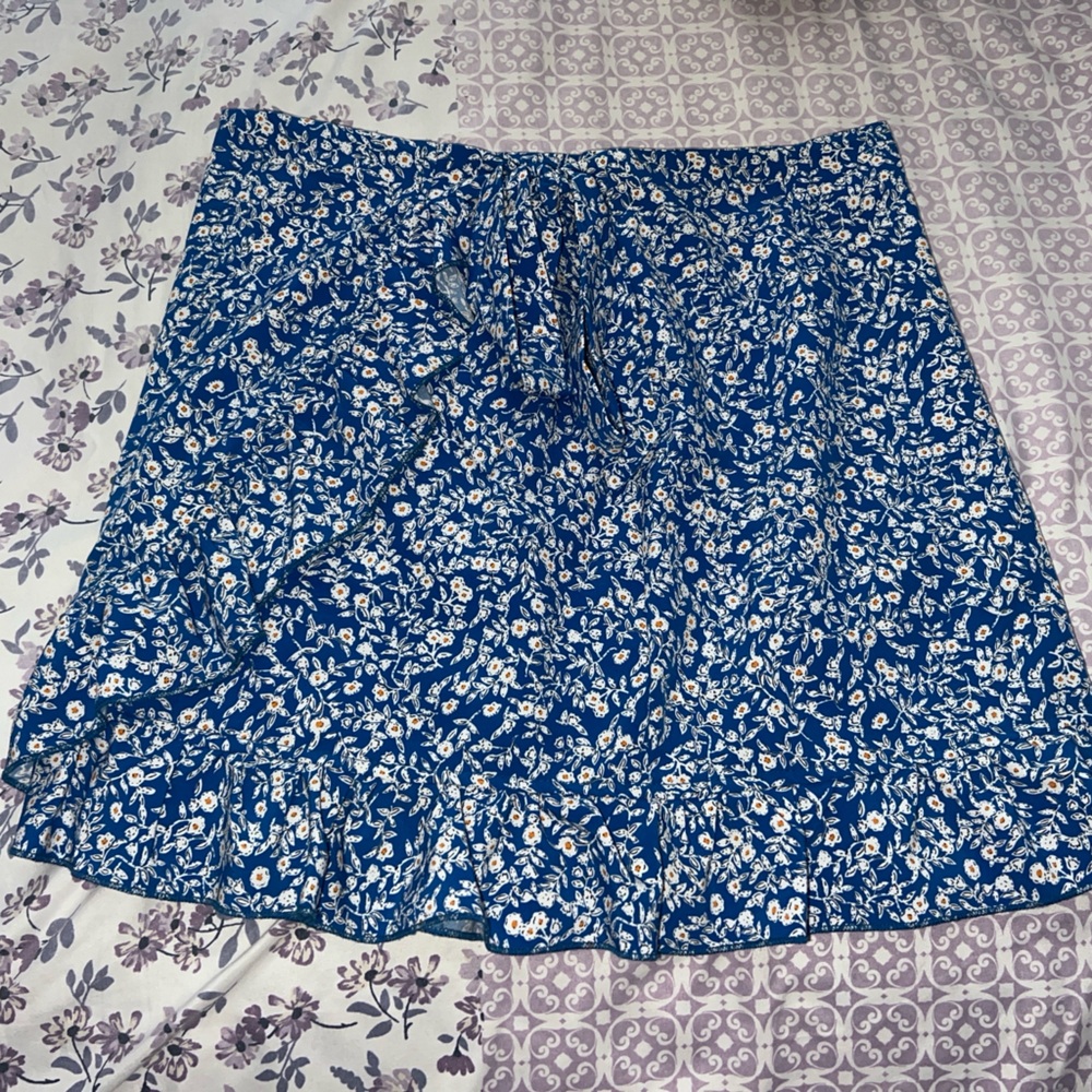 Floral Mini Skirt